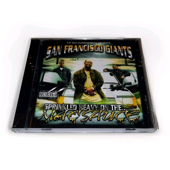 San Francisco Giants Sprinkled Heavy On The Mac Sauce CD  NEW Fat Rat Ent  RARE - Picture 1 of 7